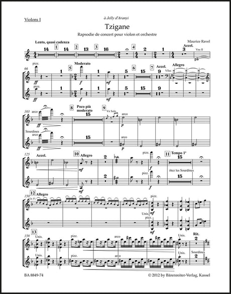 Ravel: Tzigane