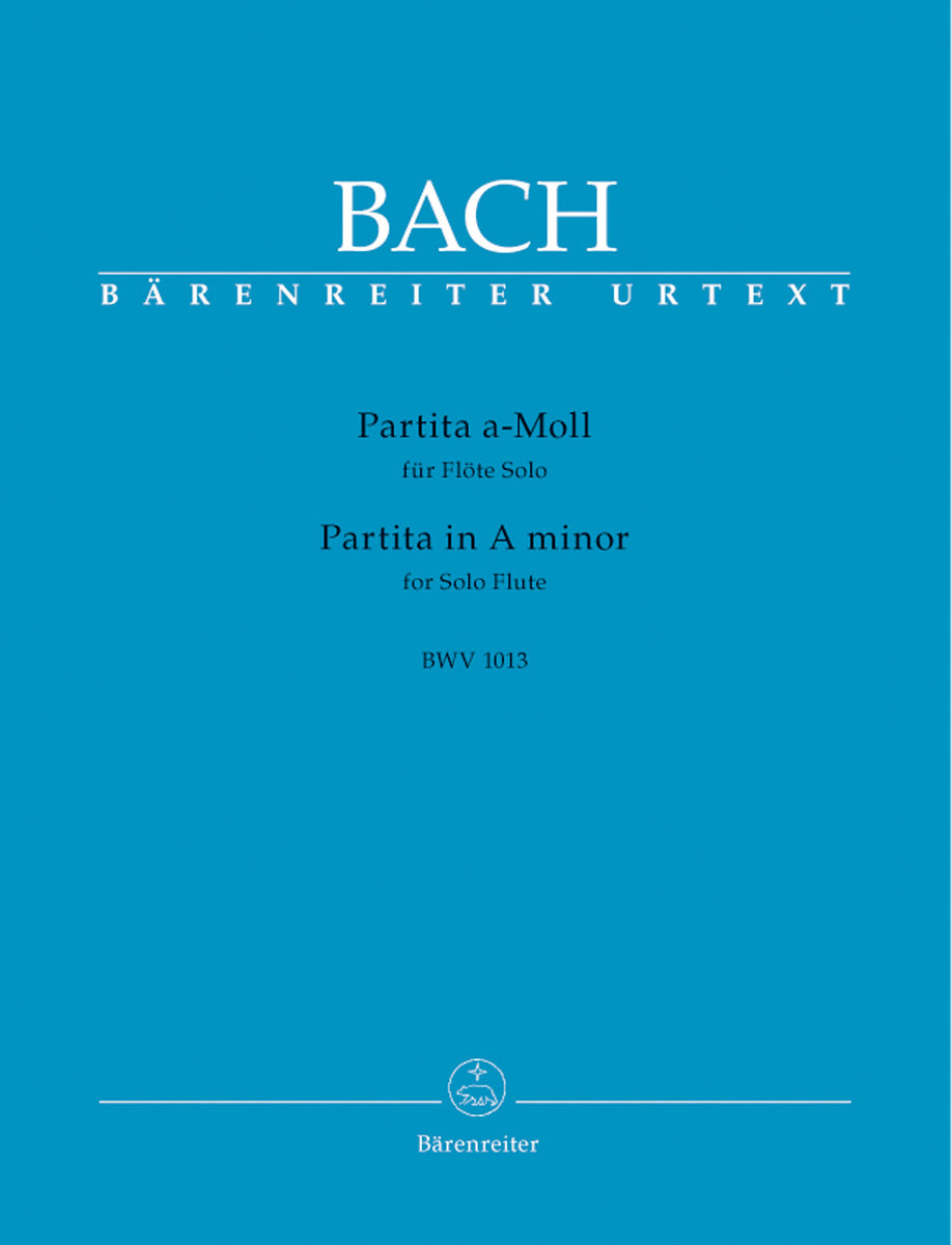 Bach: Partita in A Minor for Solo Flute, BWV 1013 – Barenreiter US