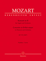 Mozart: Bassoon Concerto in B-flat Major, K. 191 (186e)