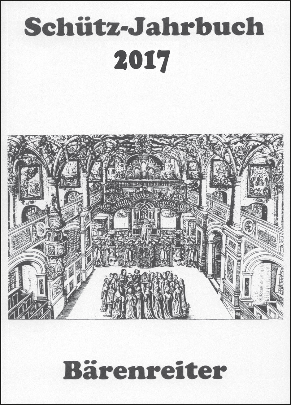Schütz-Jahrbuch 2017 (39. Jahrgang)