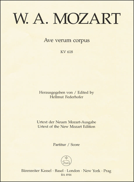 Mozart: Ave verum corpus, K. 618