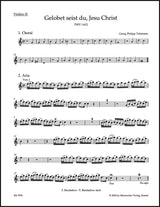 Telemann: Gelobet seist du Jesu Christ, TWV 1:612