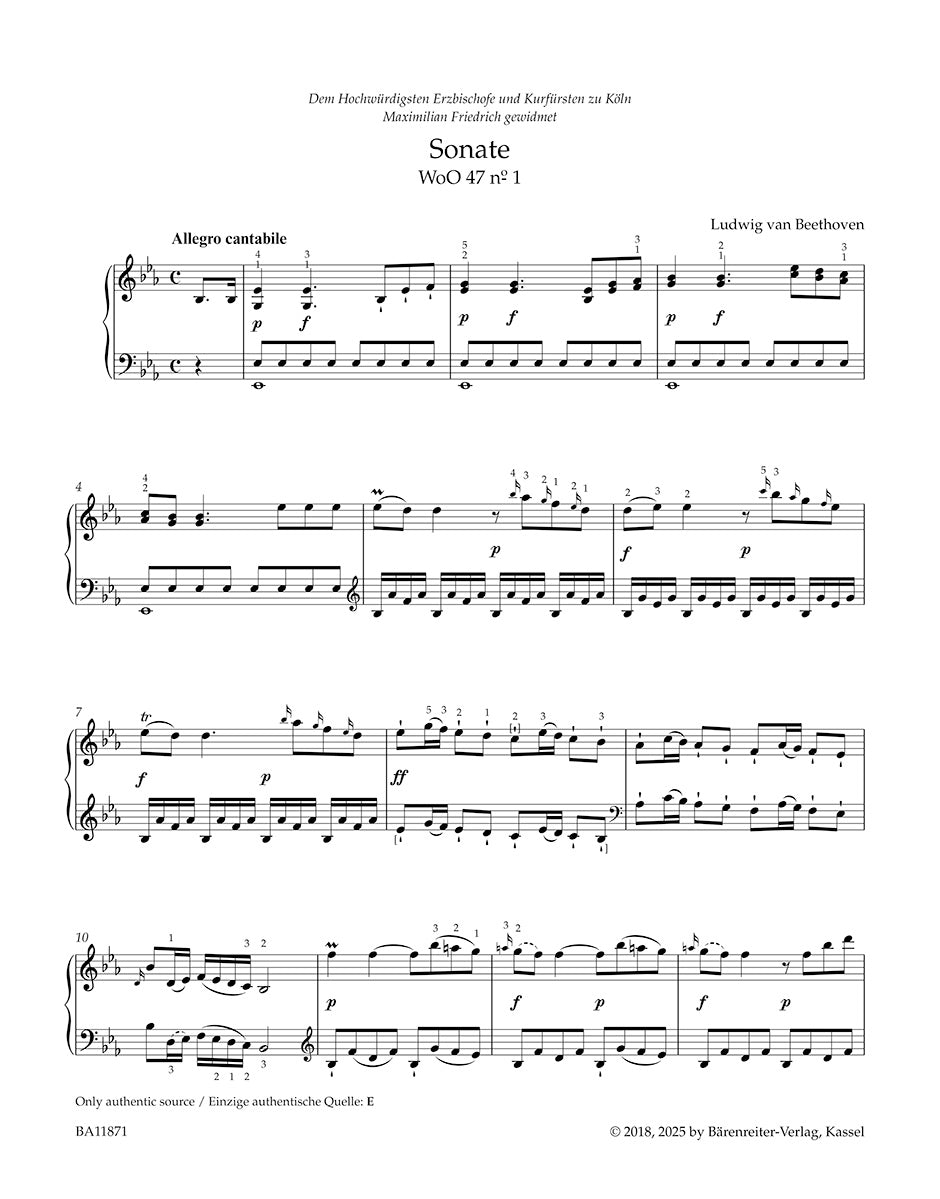 Beethoven: Complete Piano Sonatas - Volume 1 (WoO 47 and Opp. 2-14