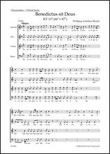 Mozart: Benedictus sit Deus, K. 117 (66a=47b)
