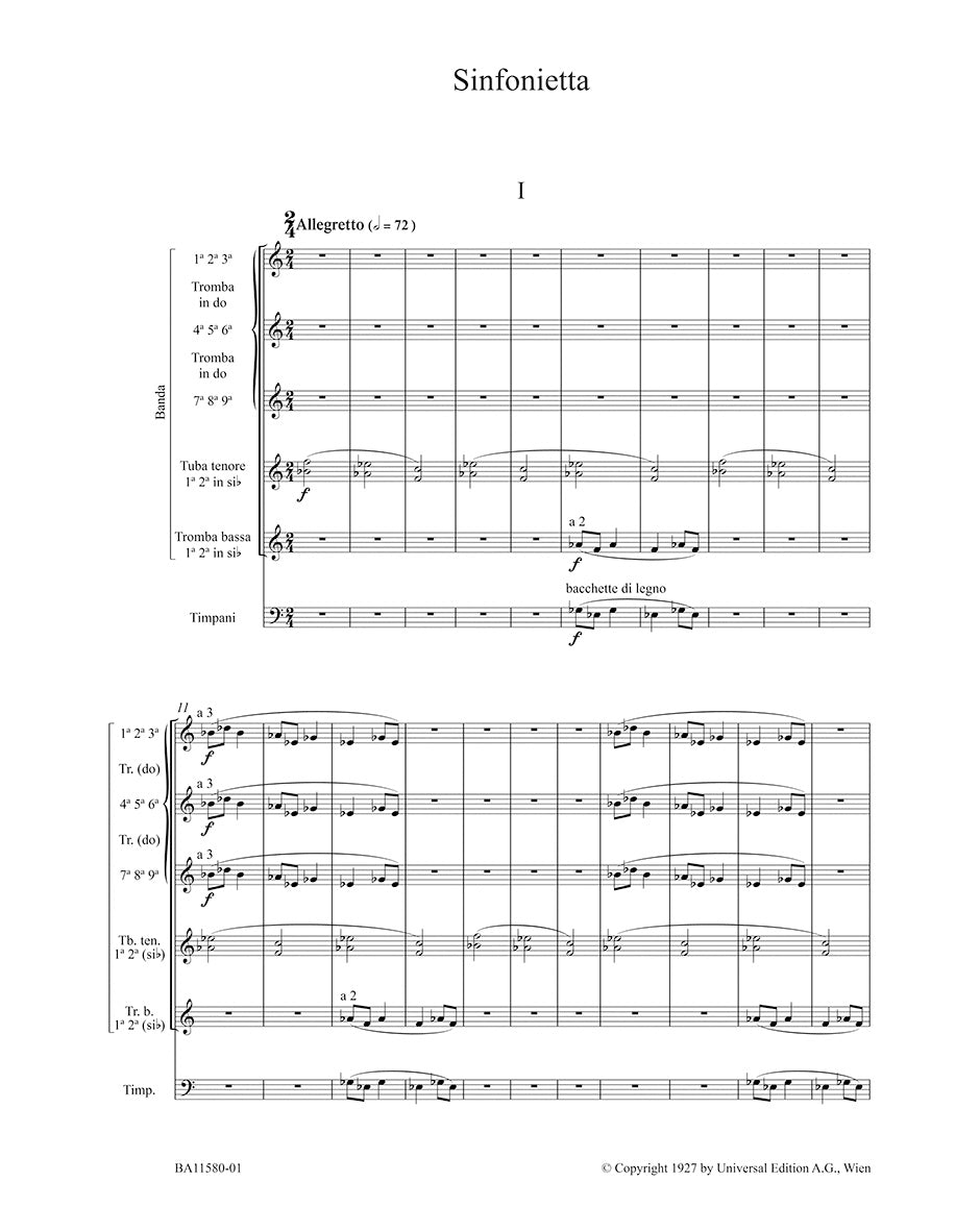 Janáček: Sinfonietta