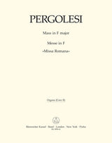Pergolesi: Mass in F Major ("Missa Romana")