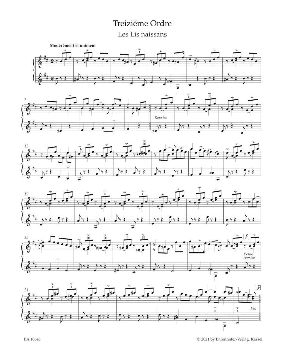 F. Couperin: Pièces de clavecin - Volume 3 (1722)