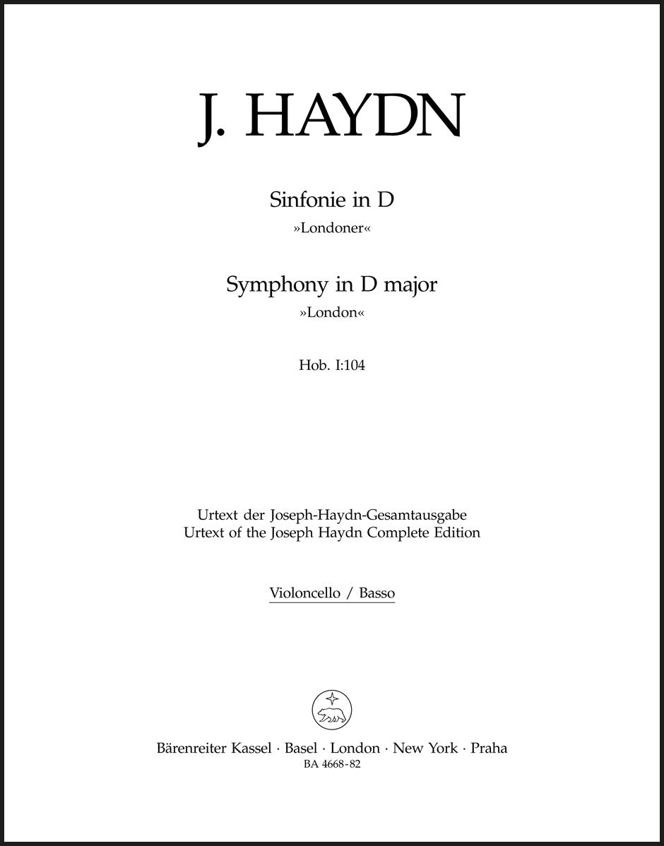 Haydn: Symphony in D Major, Hob. I:104