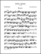 Telemann: Concerto for Flute, Violin, Cello, Strings and Basso continuo in A Major, TWV 53:A2