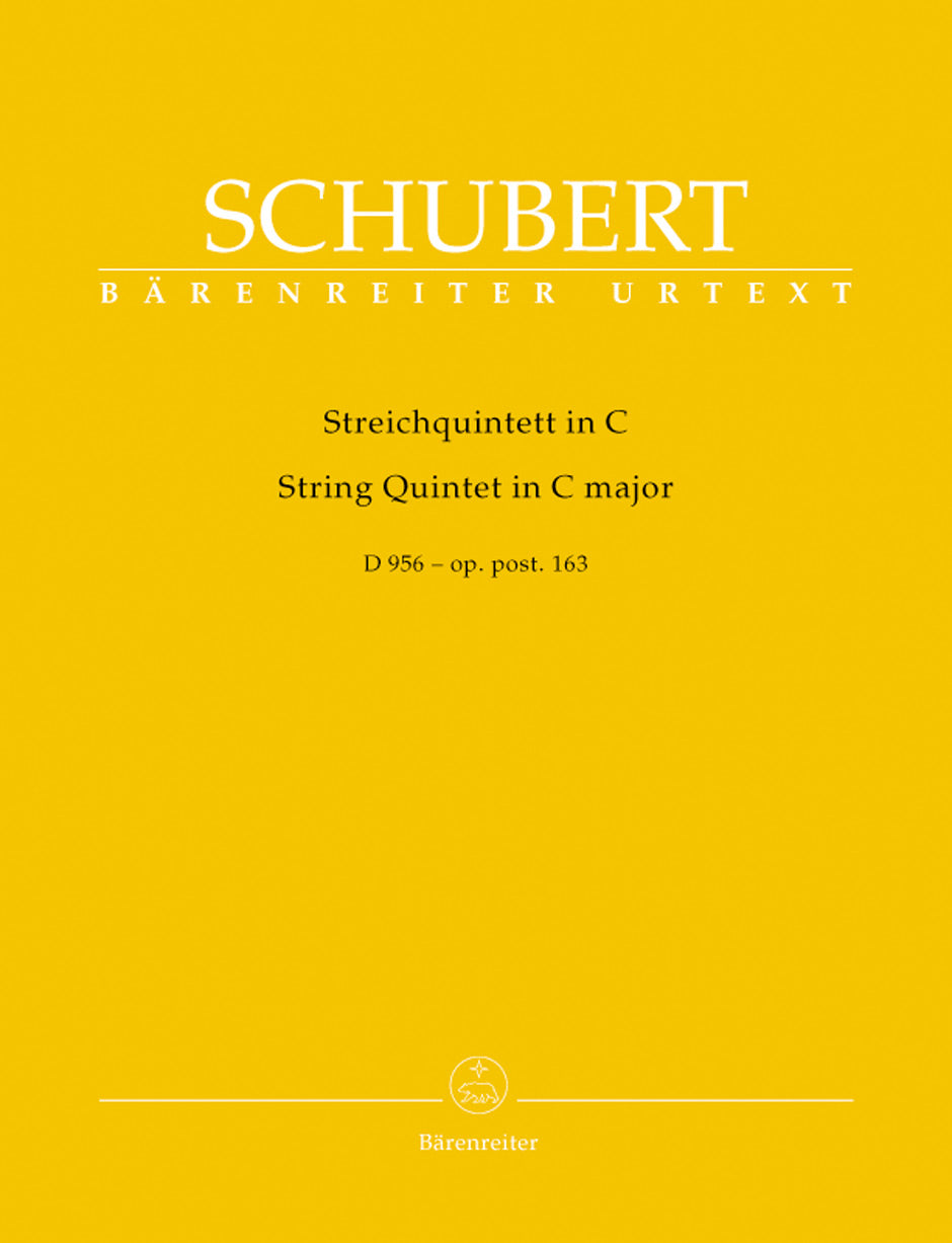 Schubert: String Quintet in C Major, Op. posth. 163, D 956