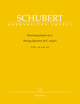 Schubert: String Quintet in C Major, Op. posth. 163, D 956