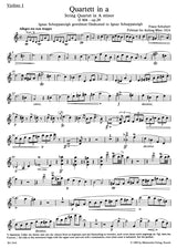 Schubert: String Quartets, Op. 29, D 804 ("Rosamunde") and D 703 ("Quartett-Satz")
