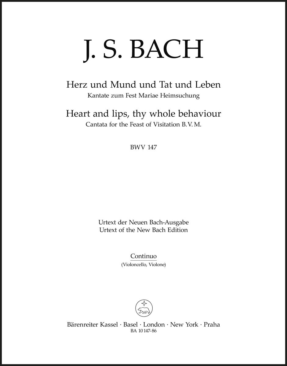 Bach: Herz und Mund und Tat und Leben, BWV 147