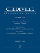 Chédeville: Il Pastor Fido - 6 Sonatas for Violin (Flute or Oboe) and Basso continuo