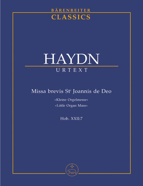 Haydn: Missa brevis Sancti Joannis de Deo, Hob. XXII:7