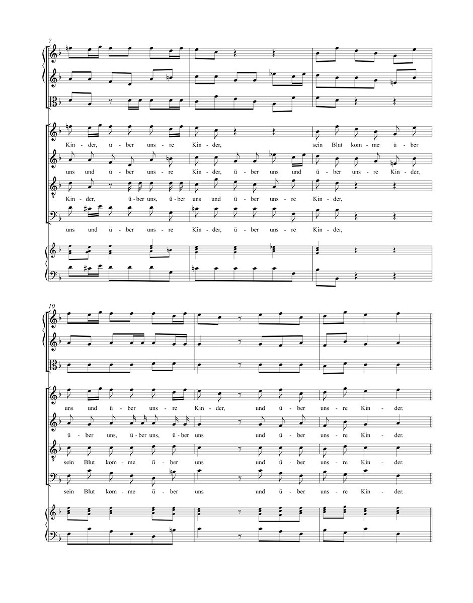 Telemann: St. Matthew Passion TVWV 5:43 "Herr, stärke mich, dein Leiden zu bedenken"