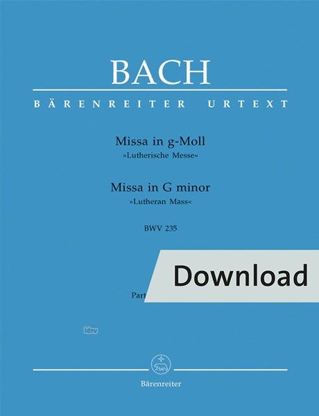 Bach: Mass in G Minor, BWV 235
