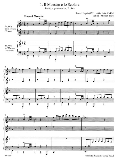 Bärenreiter Piano 4-hands Album