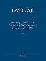 Dvořák: String Quartet No. 2 in B-flat Major, B 17