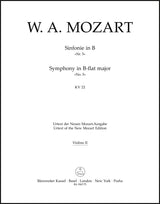 Mozart: Symphony No. 5 in B-flat Major, K. 22