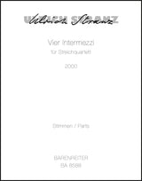 Stranz: Four Intermezzos