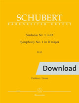Schubert: Symphony No. 1 in D Major, D 82
