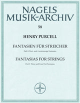 Purcell: Fantasias for Strings - Volume 1 (3- and 4-part Fantasies)
