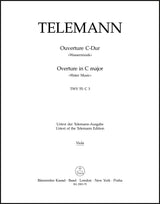 Telemann: Overture in C Major, TWV 55:C3