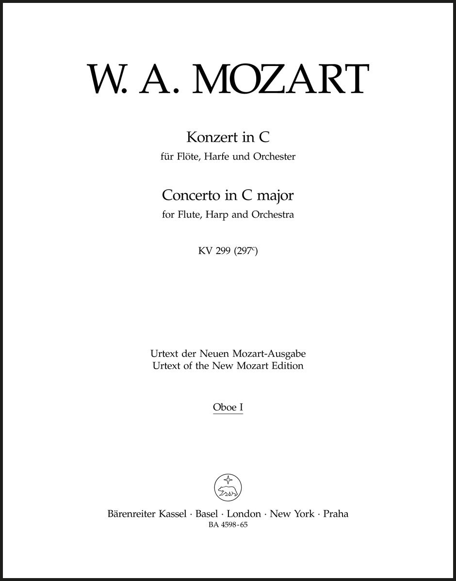 Mozart: Concerto for Flute, Harp and Orchestra, K. 299 (297c)