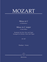 Mozart: Missa in C Major, K. 257 (arr. for Soloists, Choir and Organ)