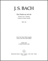 Bach: Der Friede sei mit dir, BWV 158