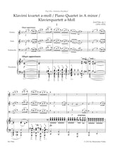Suk: Piano Quartet in A Minor, Op. 1