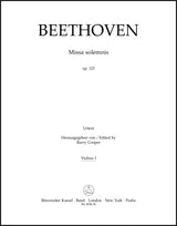 Beethoven: Missa solemnis, Op. 123