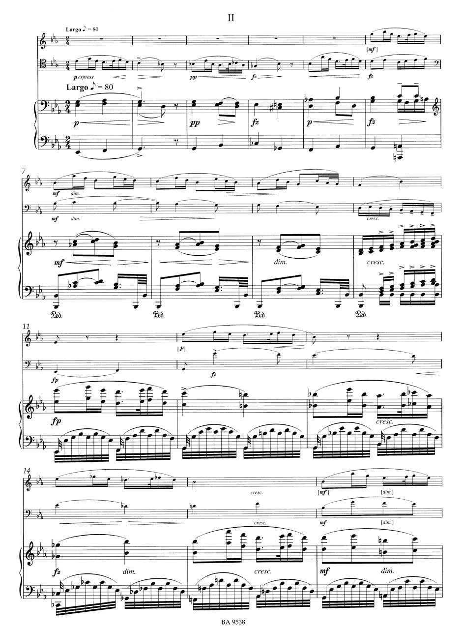 Dvořák: Piano Trio in G Minor, Op. 26