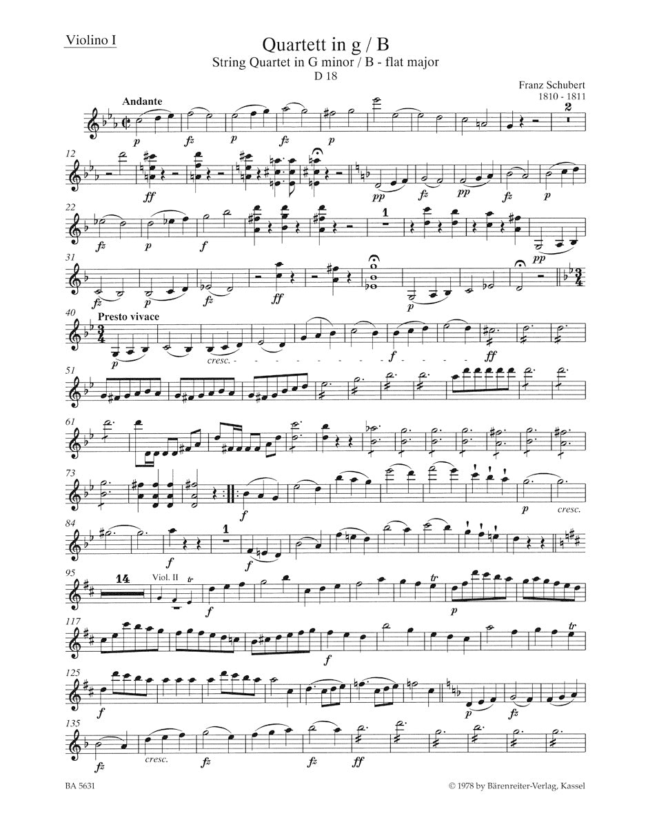 Schubert: String Quartets - Volume 2