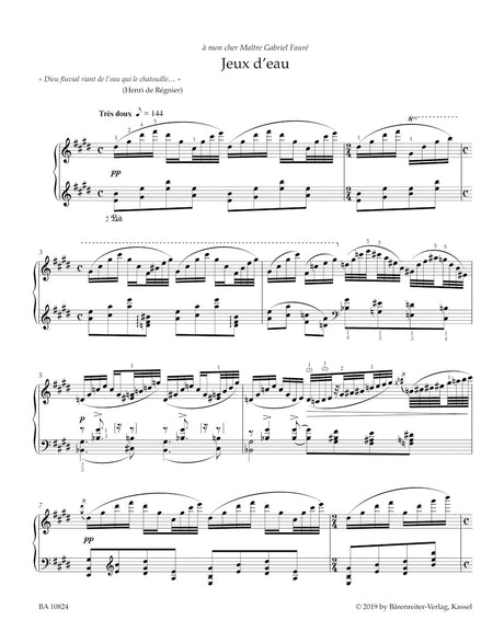 Ravel: Jeux d'eau