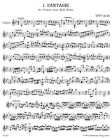 Telemann: 12 Fantasies for Violin without Bass, TWV 40:14-25