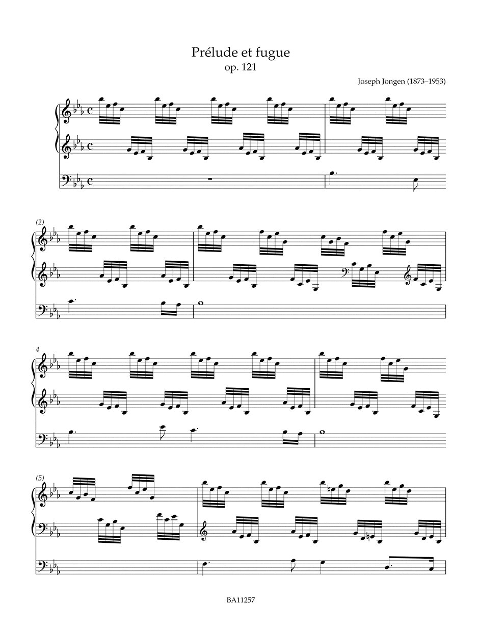 Jongen: Complete Works for Organ and for Harmonium - Volume III