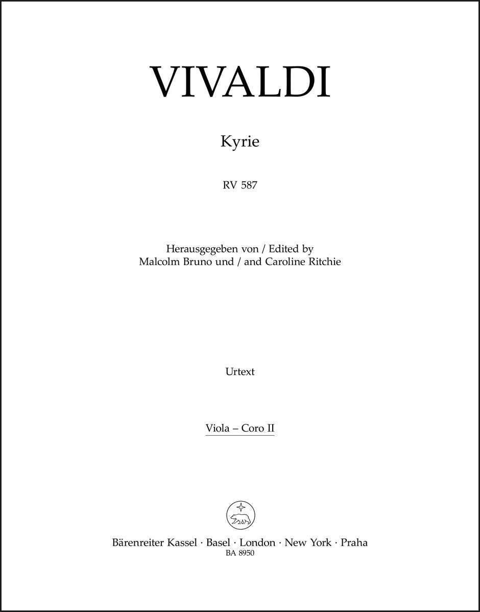 Vivaldi: Kyrie, RV 587