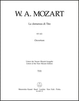 Mozart: Overture to La clemenza di Tito, K. 621