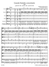 Mozart: Grande sestetto concertante (arr. for string sextet)