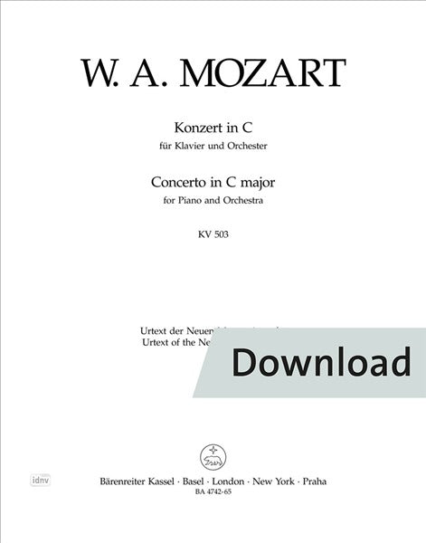 Mozart: Piano Concerto No. 25 in C Major, K. 503