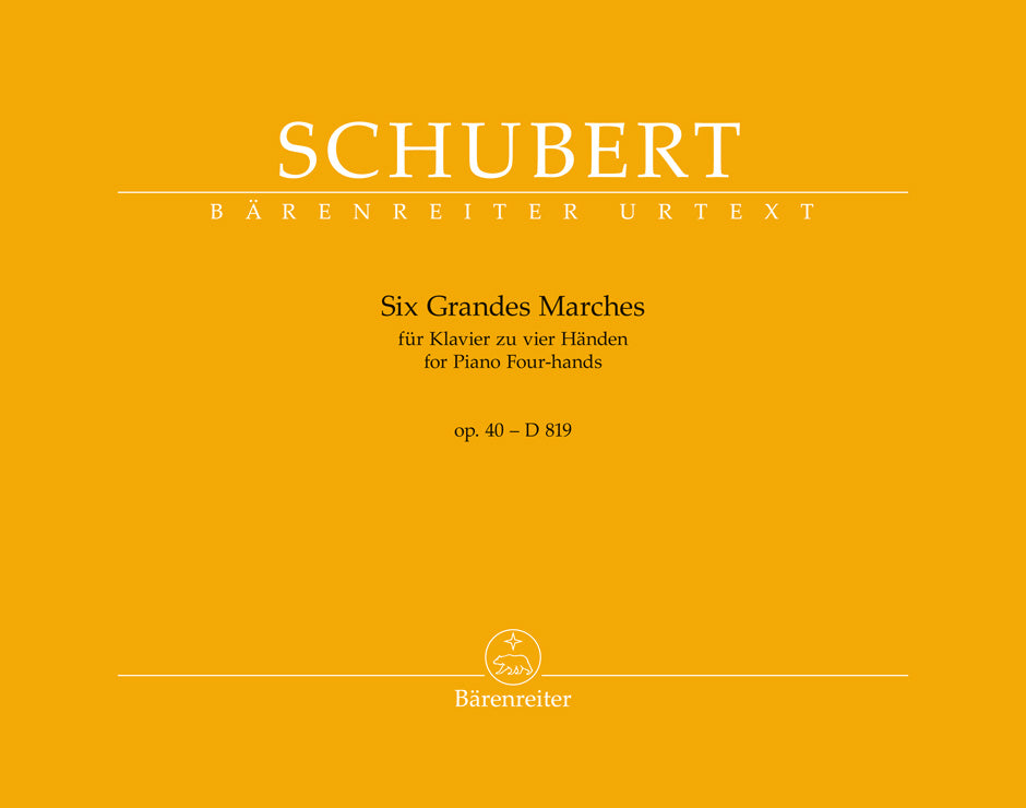 Schubert: Six Grandes Marches, Op. 40, D 819