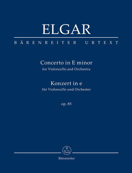 Elgar: Cello Concerto in E Minor, Op. 85