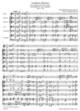 Haydn-Salomon: Symphony Quintetto based on "London" Symphony No. 12, Hob. I:104