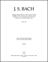 Bach: Singet dem Herrn ein neues Lied, BWV 225