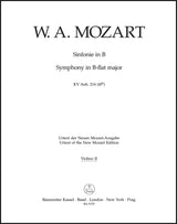 Mozart: Symphony in B-flat Major, K. Anh. 214 (45b)