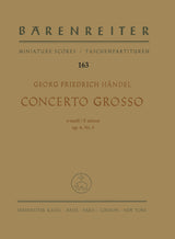 Handel: Concerto grosso in E Minor, HWV 321, Op. 6, No. 3