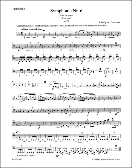 Beethoven: Symphony No. 6 in F Major, Op. 68 ("Pastorale")