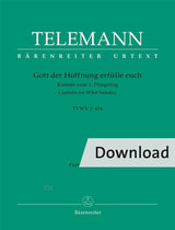 Telemann: Gott der Hoffnung erfülle euch, TWV 1:634